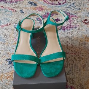 Ann Taylor Kennedy block heeled sandal